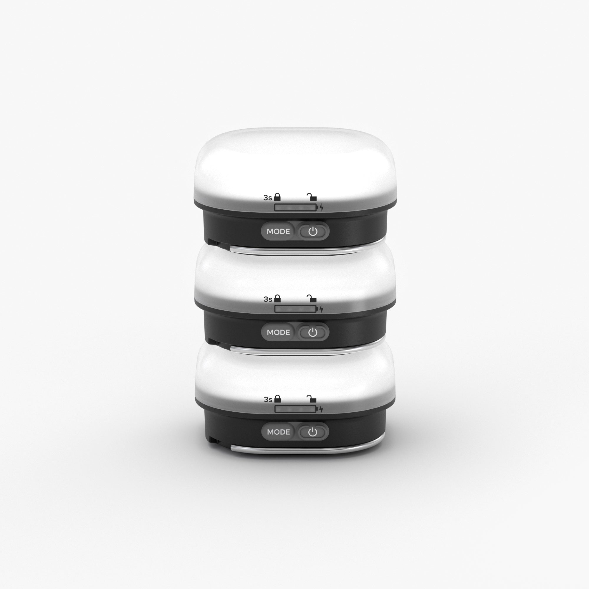Glow Recharge Black 3-Pack